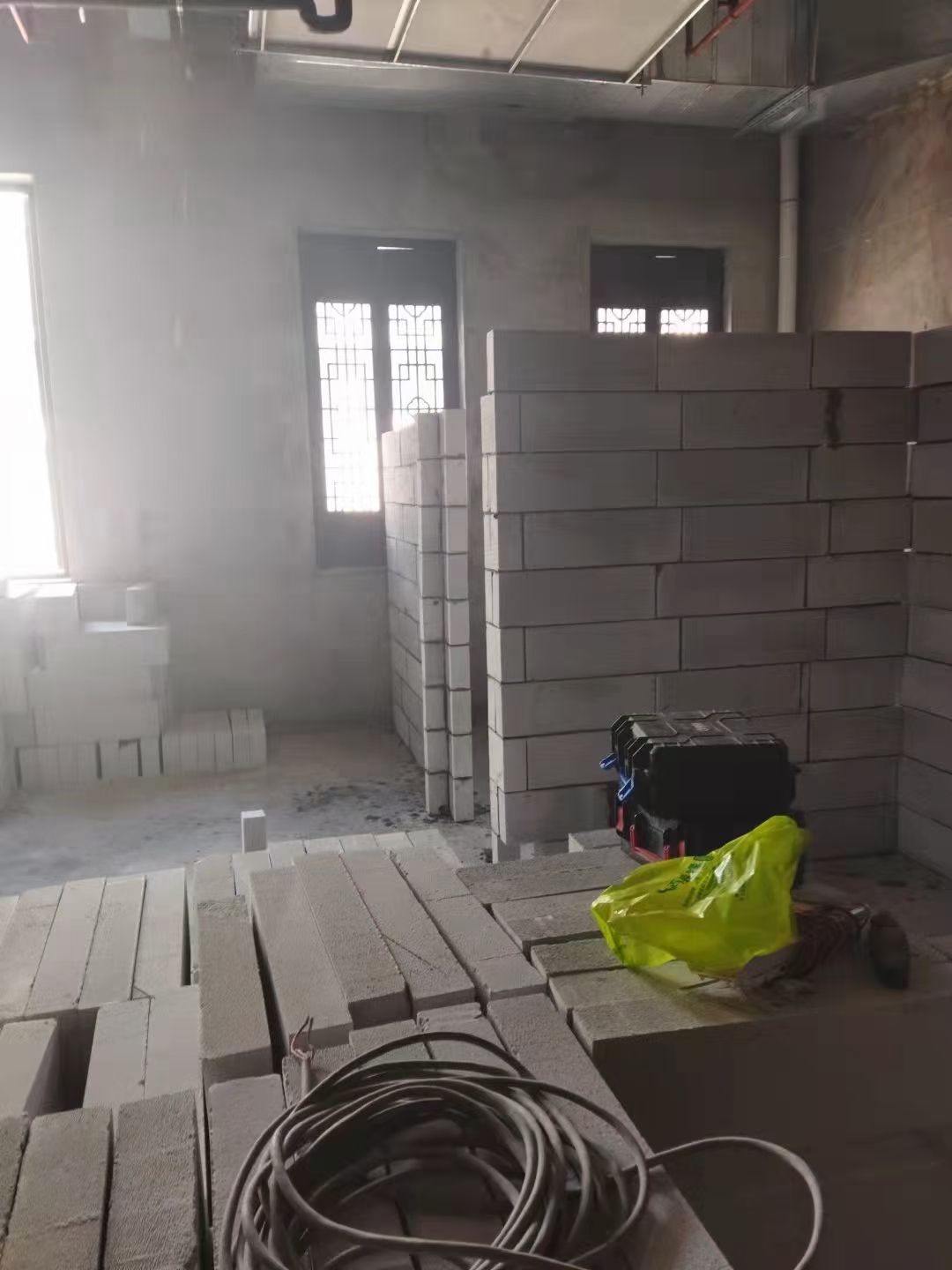 加气砖/加气块隔墙施工参考